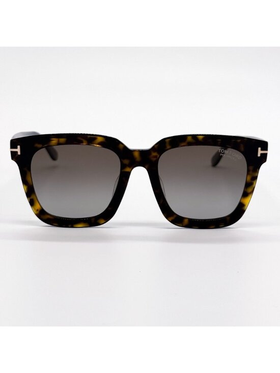 NEW TOM FORD SARI TF690F 52H POLARIZED HAVANA/BROWN WOMEN EYEWEAR FT0690/S main image 6
